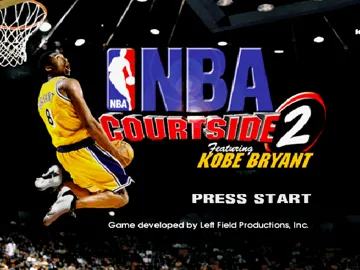 NBA Courtside 2 featuring Kobe Bryant (USA) screen shot title